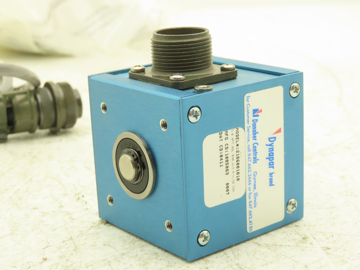 Dynapar Controls 2106001010 Danaher Servo Motor Encoder 3/8" Shaft 5-26V