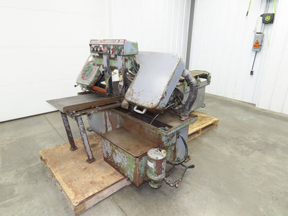Doall C58 Horizontal Metal Band Saw 12" X 18" 550v 3ph Vise Table Feed Parts