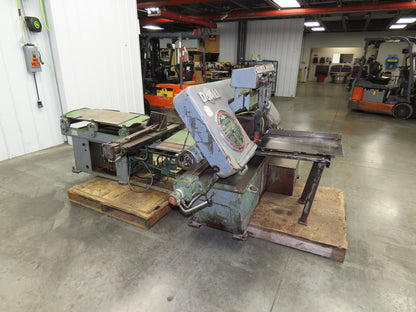 Doall C58 Horizontal Metal Band Saw 12" X 18" 550v 3ph Vise Table Feed Parts