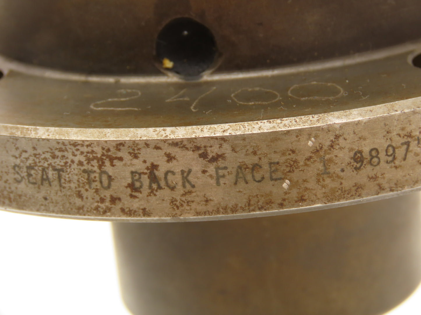 G96 C5-1324-00 CNC Lathe Spindle Tailstock w/Center 150mm Flange M20x2.5 Thread