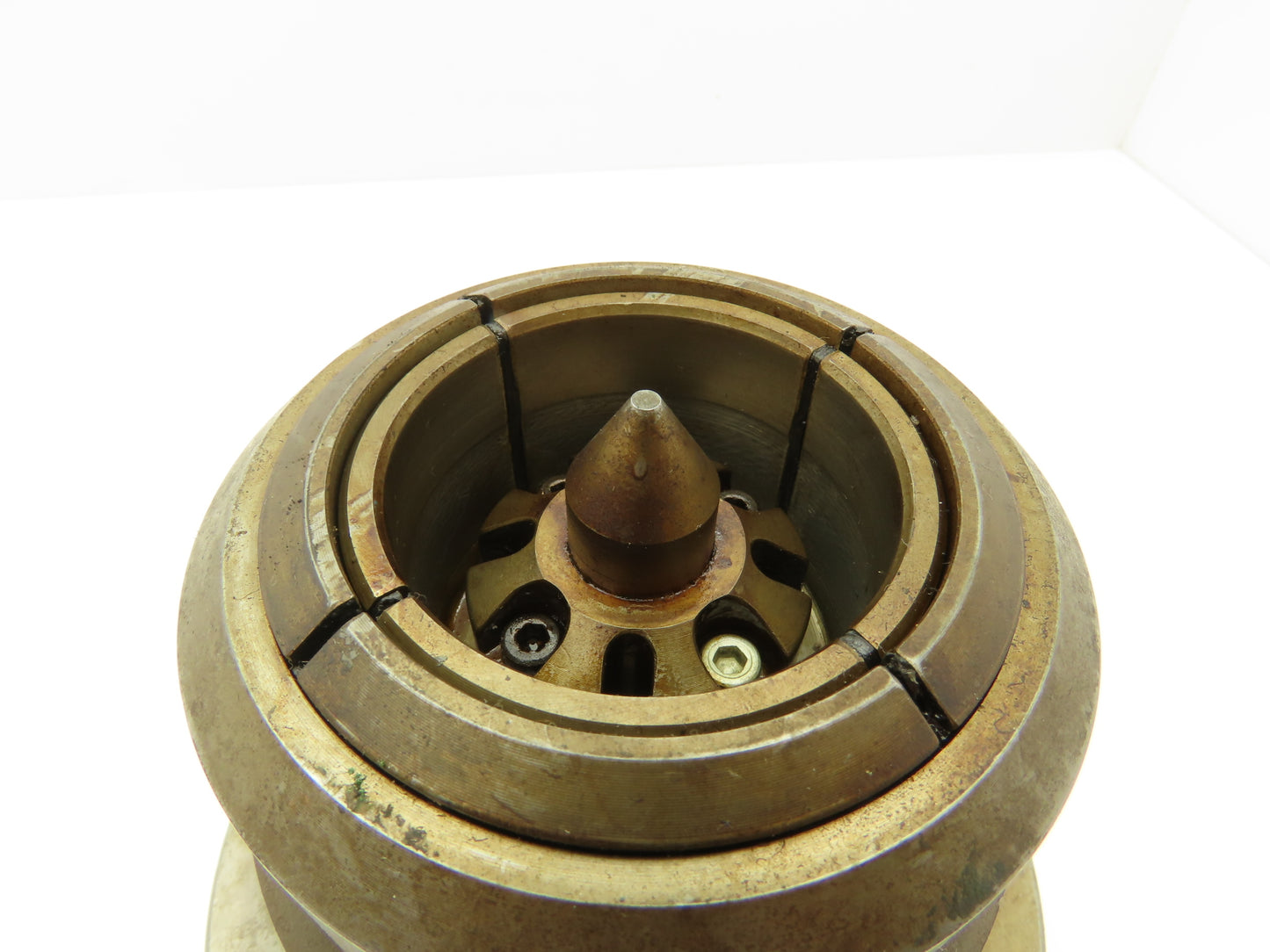 G96 C5-1324-00 CNC Lathe Spindle Tailstock w/Center 150mm Flange M20x2.5 Thread