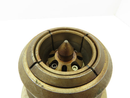 G96 C5-1324-00 CNC Lathe Spindle Tailstock w/Center 150mm Flange M20x2.5 Thread