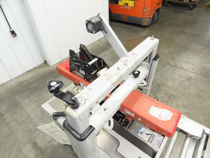 3M-Matic 200A Carton Sealer Adjustable Case Sealing System 115V Top Bottom Taper