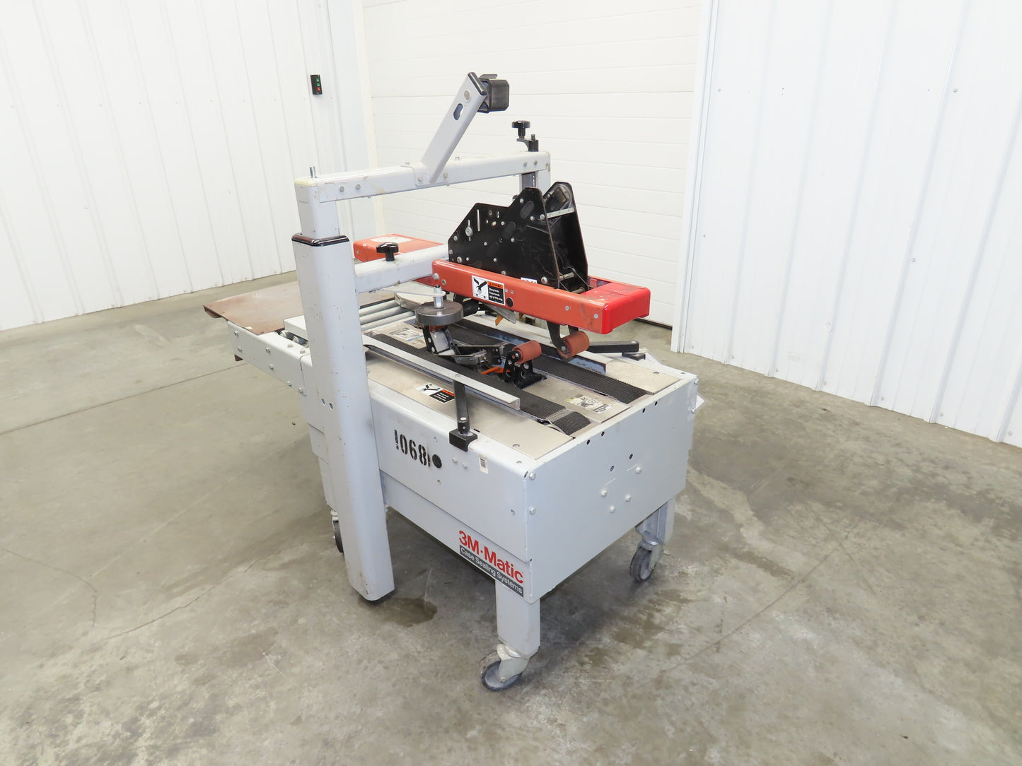 3M-Matic 200A Carton Sealer Adjustable Case Sealing System 115V Top Bottom Taper