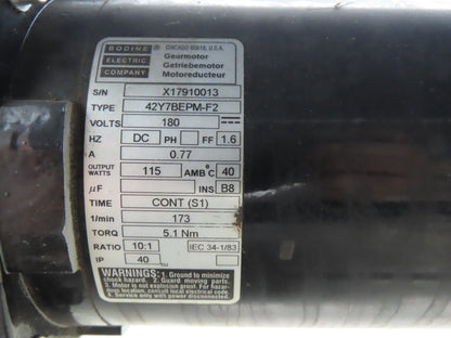 Dorner 3100-2406 Belt Conveyor 24"x 6'L 120V Variable Speed Belt Drive 42FPM