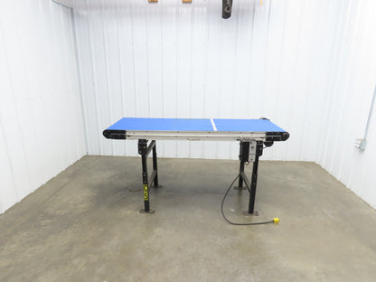 Dorner 3100-2406 Belt Conveyor 24"x 6'L 120V Variable Speed Belt Drive 42FPM