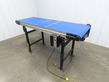 Dorner 3100-2406 Belt Conveyor 24"x 6'L 120V Variable Speed Belt Drive 42FPM