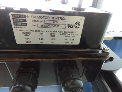 Dorner 3100-2406 Belt Conveyor 24"x 6'L 120V Variable Speed Belt Drive 42FPM