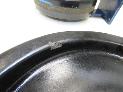 RWM 75 Series Rigid Caster Wheel 12"x 3" Height 15-1/2"-Top of Plate Lot of 2