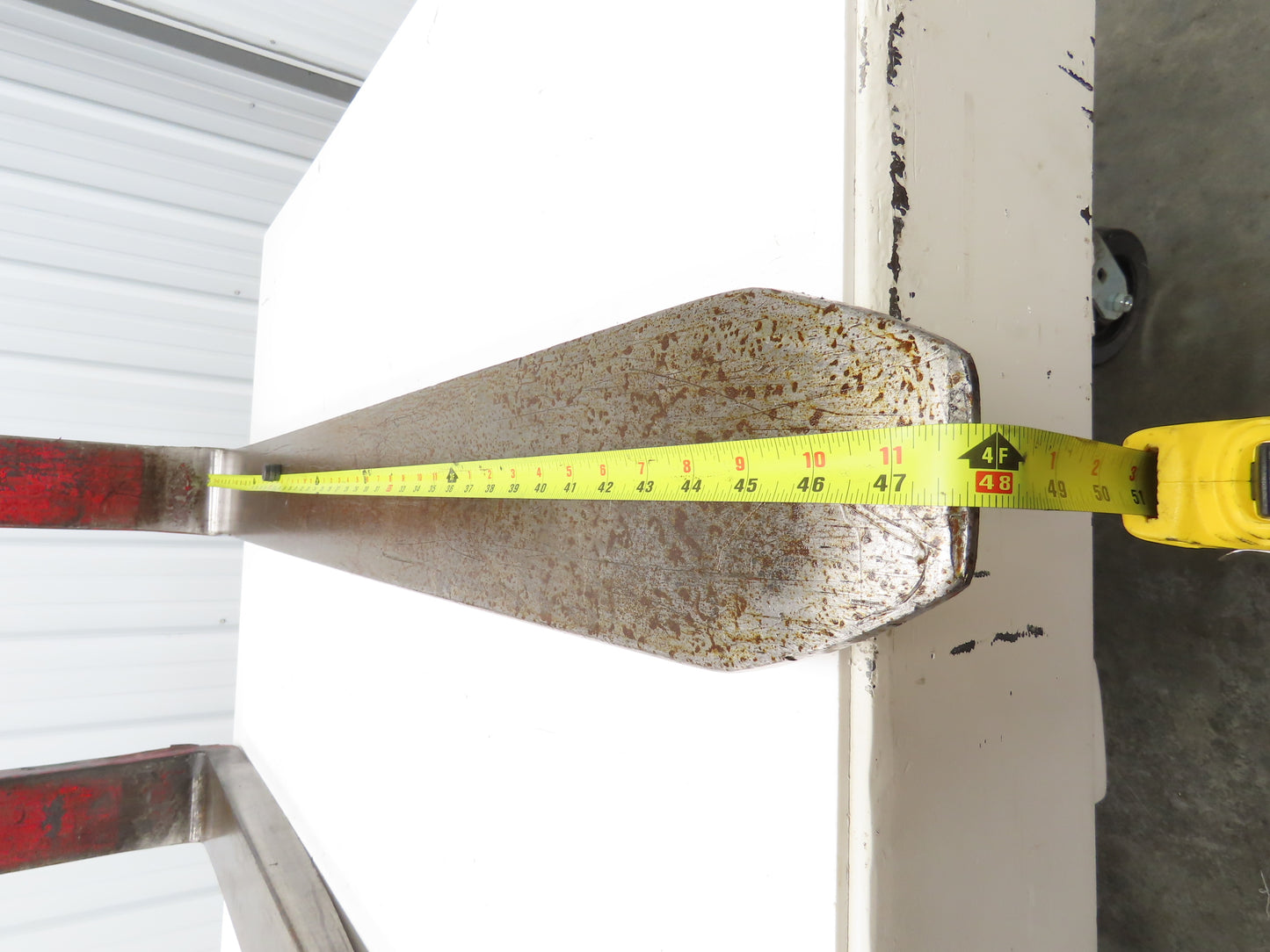 Cascade 7000027 4-3/4 X 47-3/4" Class 3 Steel Forklift Forks 20" Carriage 1-Pair