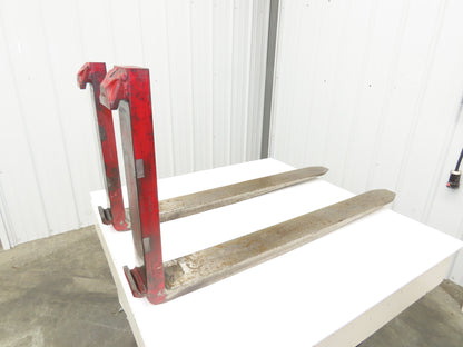 Cascade 7000027 4-3/4 X 47-3/4" Class 3 Steel Forklift Forks 20" Carriage 1-Pair