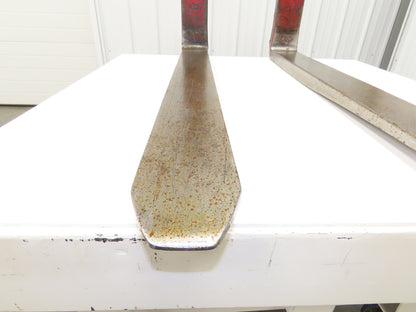 Cascade 7000027 4-3/4 X 47-3/4" Class 3 Steel Forklift Forks 20" Carriage 1-Pair