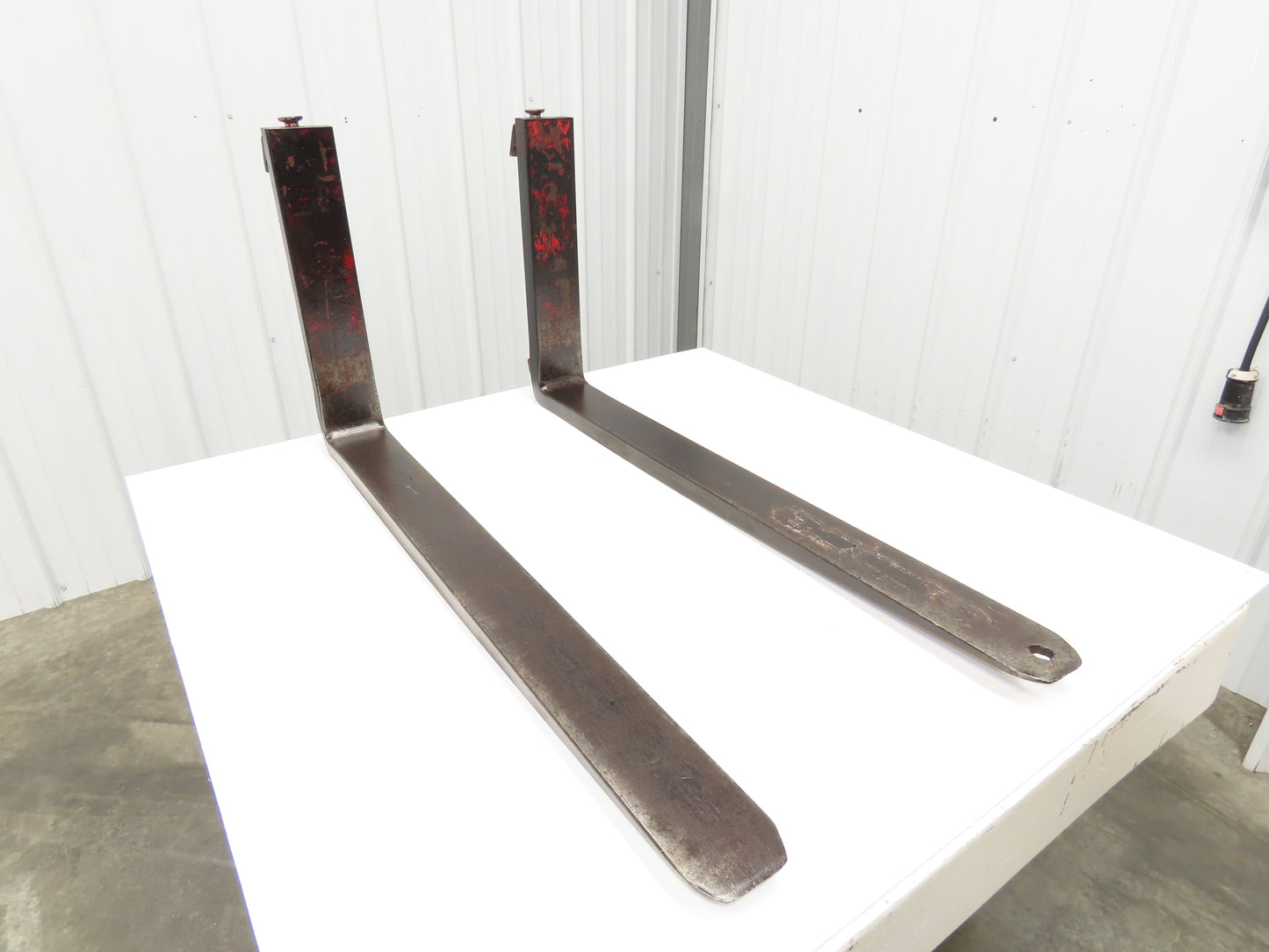 Kenhar K2100U 4x42" Class 2 Steel Forklift Forks 16" Carriage 1-Pair