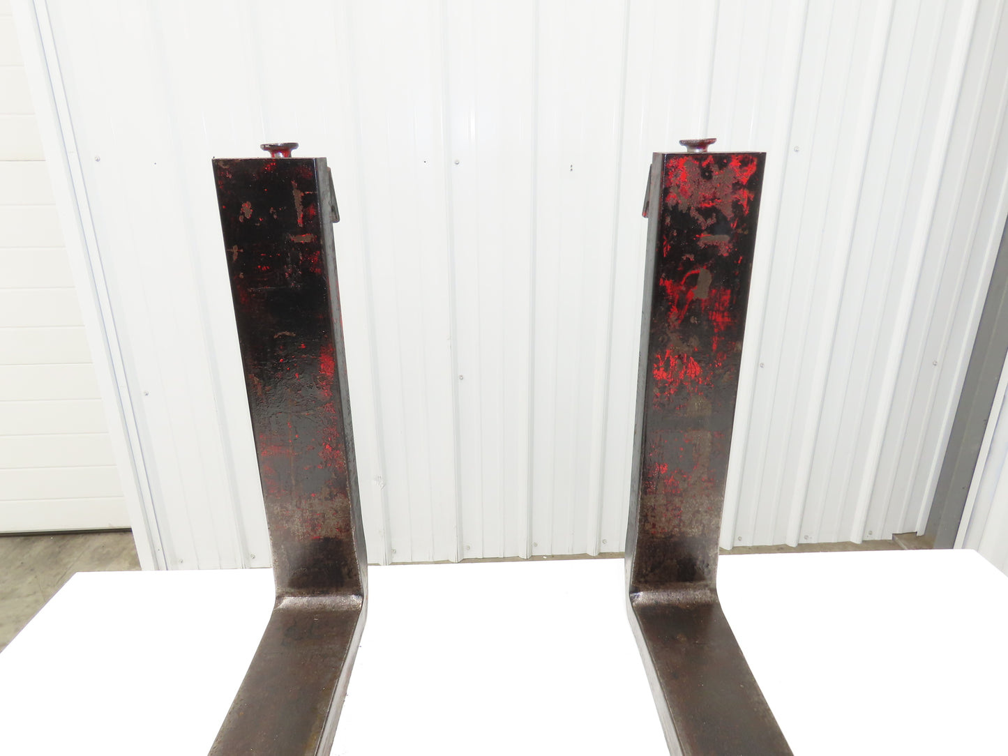 Kenhar K2100U 4x42" Class 2 Steel Forklift Forks 16" Carriage 1-Pair