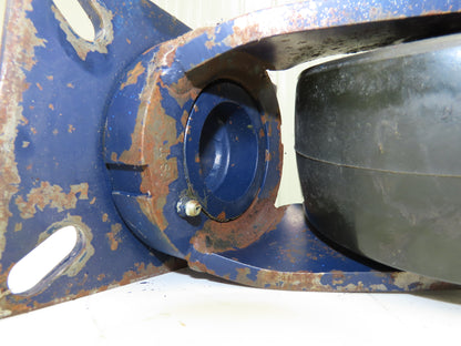 RWM Heavy Duty Casters 6"x 3" Height 8" Plate 7-1/4"x 5-1/4" Swivel Lot of 2