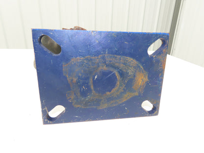 RWM Heavy Duty Casters 6"x 3" Height 8" Plate 7-1/4"x 5-1/4" Swivel Lot of 2