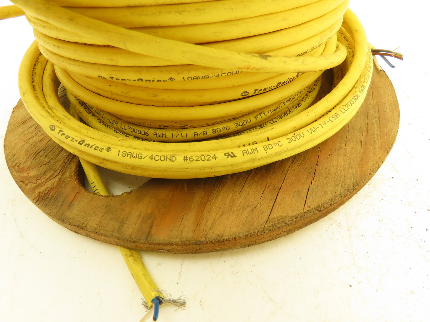 Trex-Onics 18/4PR Ultra Shield 18 AWG 4 Pair 62024 Flex Multi-Conductor 100'