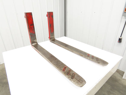 Crown 094182-3 4x42" Class 2 Steel Forklift Forks 16" Carriage 1-Pair