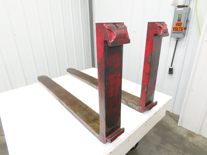 Cascade 7000027 4-3/4 X 47-3/4" Class 3 Steel Forklift Forks 20" Carriage 1-Pair