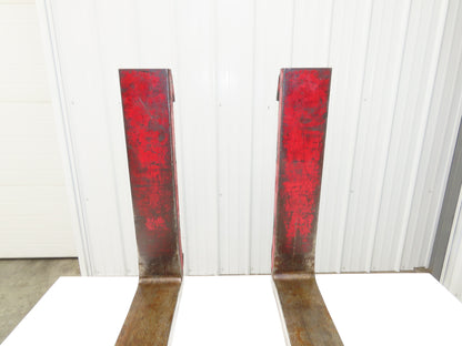Cascade 7000027 4-3/4 X 47-3/4" Class 3 Steel Forklift Forks 20" Carriage 1-Pair