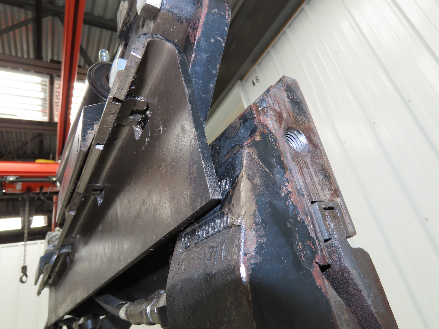 Cascade Forklift Class 3 SideShift Fork Positioner Attachment 20"x 41" W 10000lb