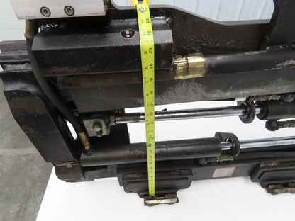 Cascade Forklift Class 3 SideShift Fork Positioner Attachment 20"x 41" W 10000lb