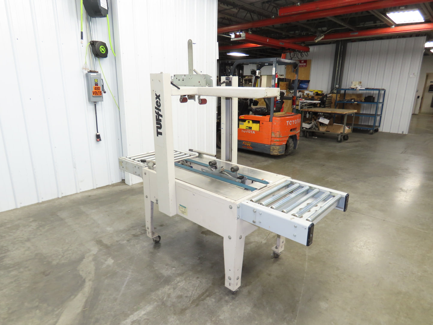 Interpack TF 122-BB Tufflex Case Sealer 2" Box Tape Carton Sealing Machine 115V