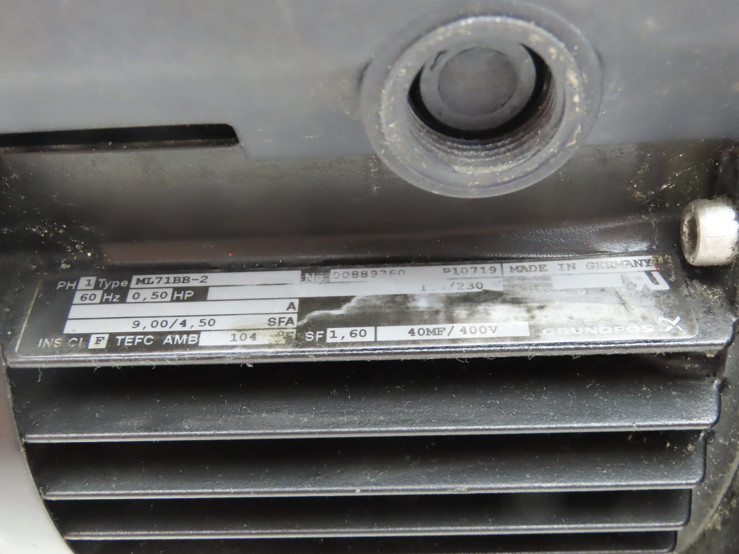 Grundfos CHI2-20 A-B-G-BQQV Stainless Centrifugal Pump 13gpm 145psi 115/230V 1PH