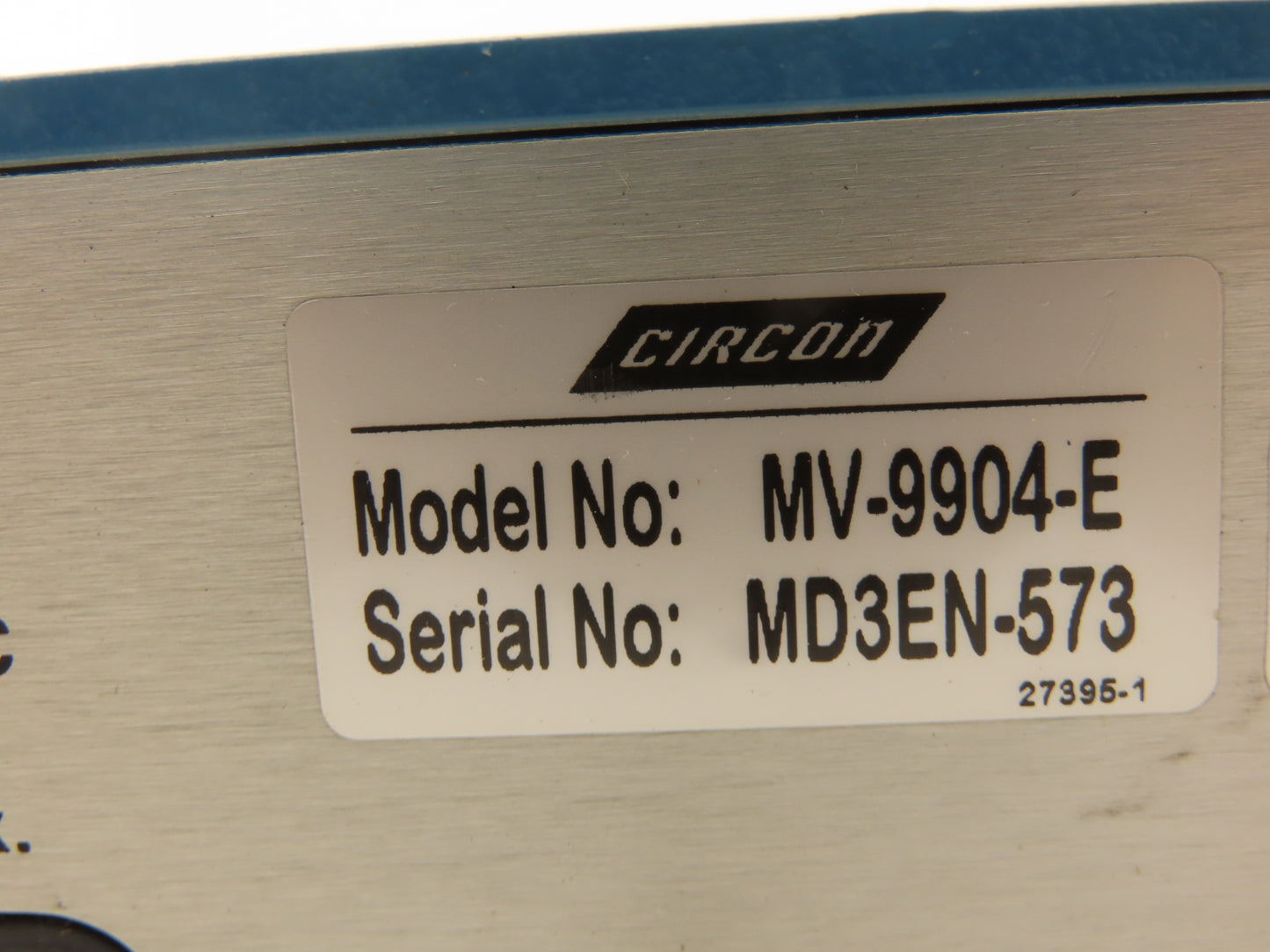 Circon MV-9904-E 3-CCD Enhanced Color Camera Controller Microdigital IIIe