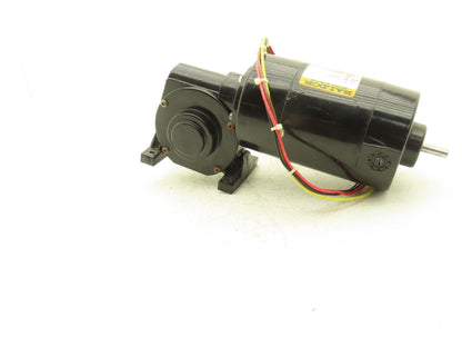 Baldor 1PH Gearmotor 33:1 Reducer 165rpm RH Output 115VAC 125VDC Threaded Shaft