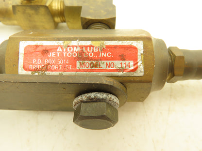 Jet Tool 114 Pneumatic Valve Remote Controller W 12" Flex Hose Nozzle