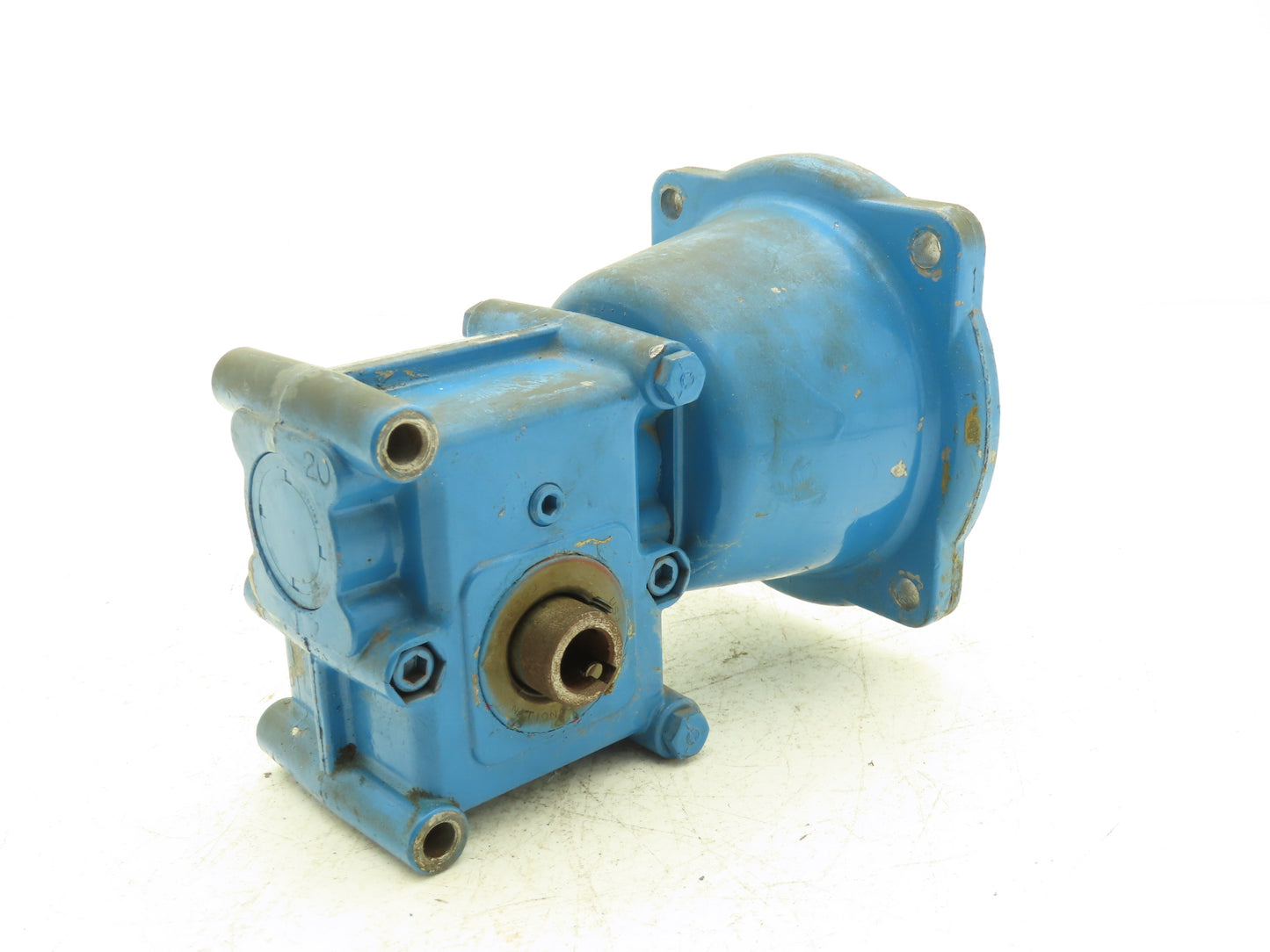 Morse 13GEDA Worm Gearbox 20:1 Reducer 88rpm 56C 5/8" Hollow Shaft ED Series