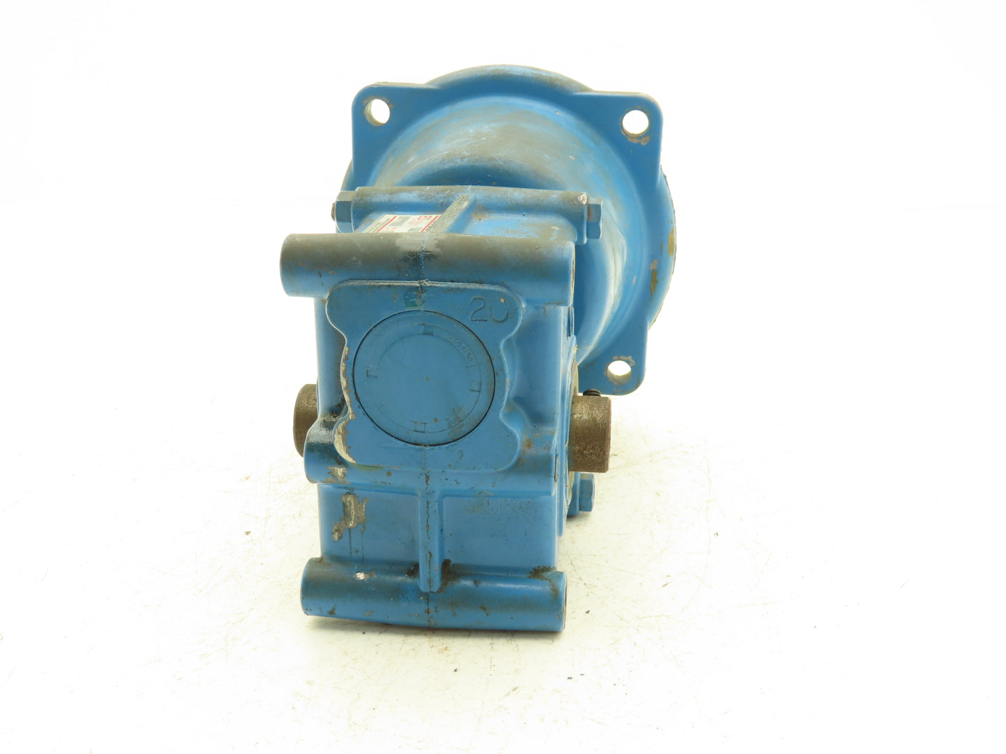 Morse 13GEDA Worm Gearbox 20:1 Reducer 88rpm 56C 5/8" Hollow Shaft ED Series