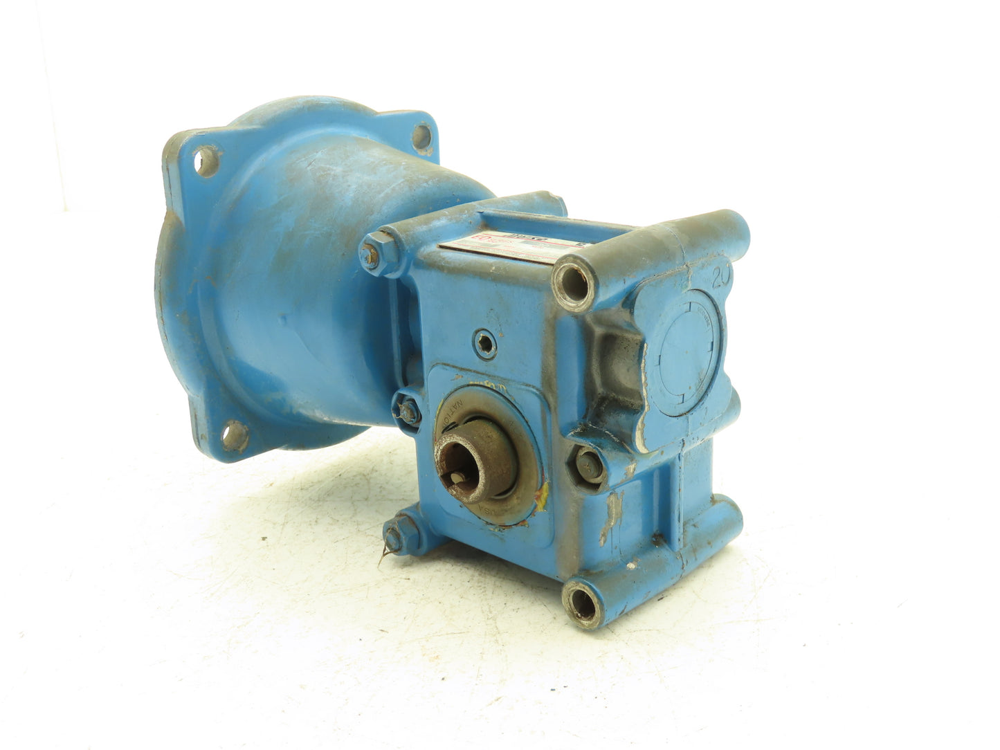 Morse 13GEDA Worm Gearbox 20:1 Reducer 88rpm 56C 5/8" Hollow Shaft ED Series