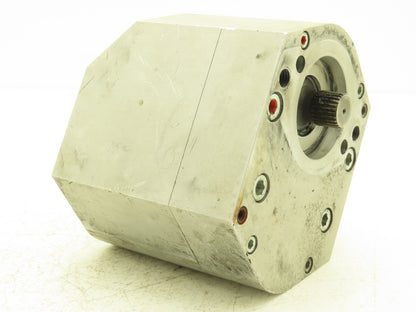 Rexroth 0 608 PE1 095 Nutrunner Spindle Gearbox 33:1 Reducer Spline Shaft 2-Bolt