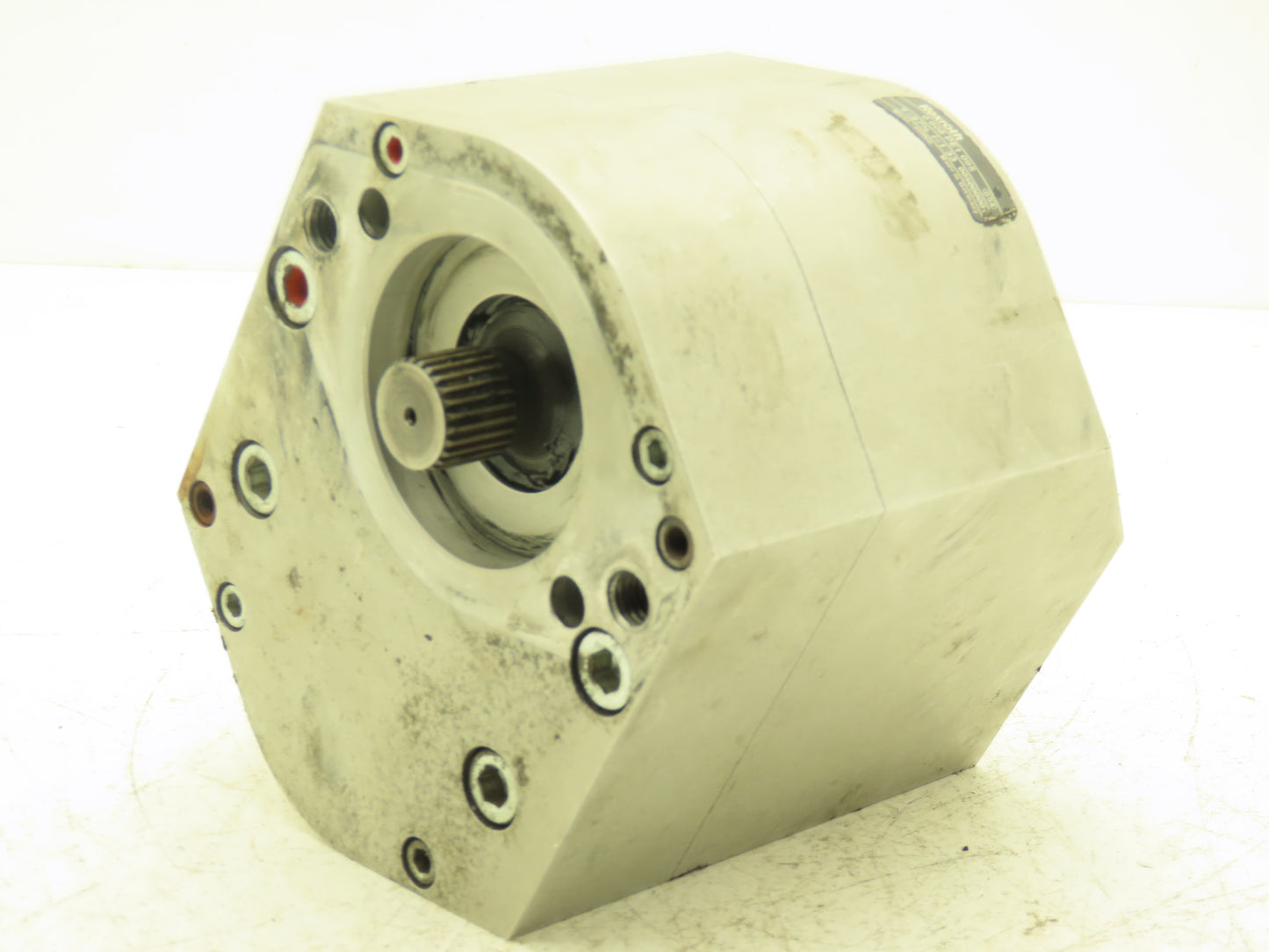 Rexroth 0 608 PE1 095 Nutrunner Spindle Gearbox 33:1 Reducer Spline Shaft 2-Bolt