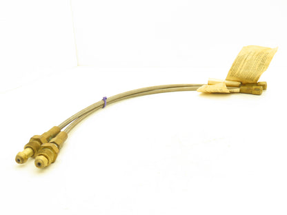 Western Enterprises A60001 High Pressure Gas Hose Stainless/Teflon 28" Lot of 2