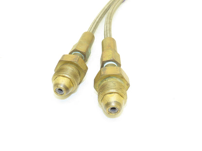 Western Enterprises A60001 High Pressure Gas Hose Stainless/Teflon 28" Lot of 2