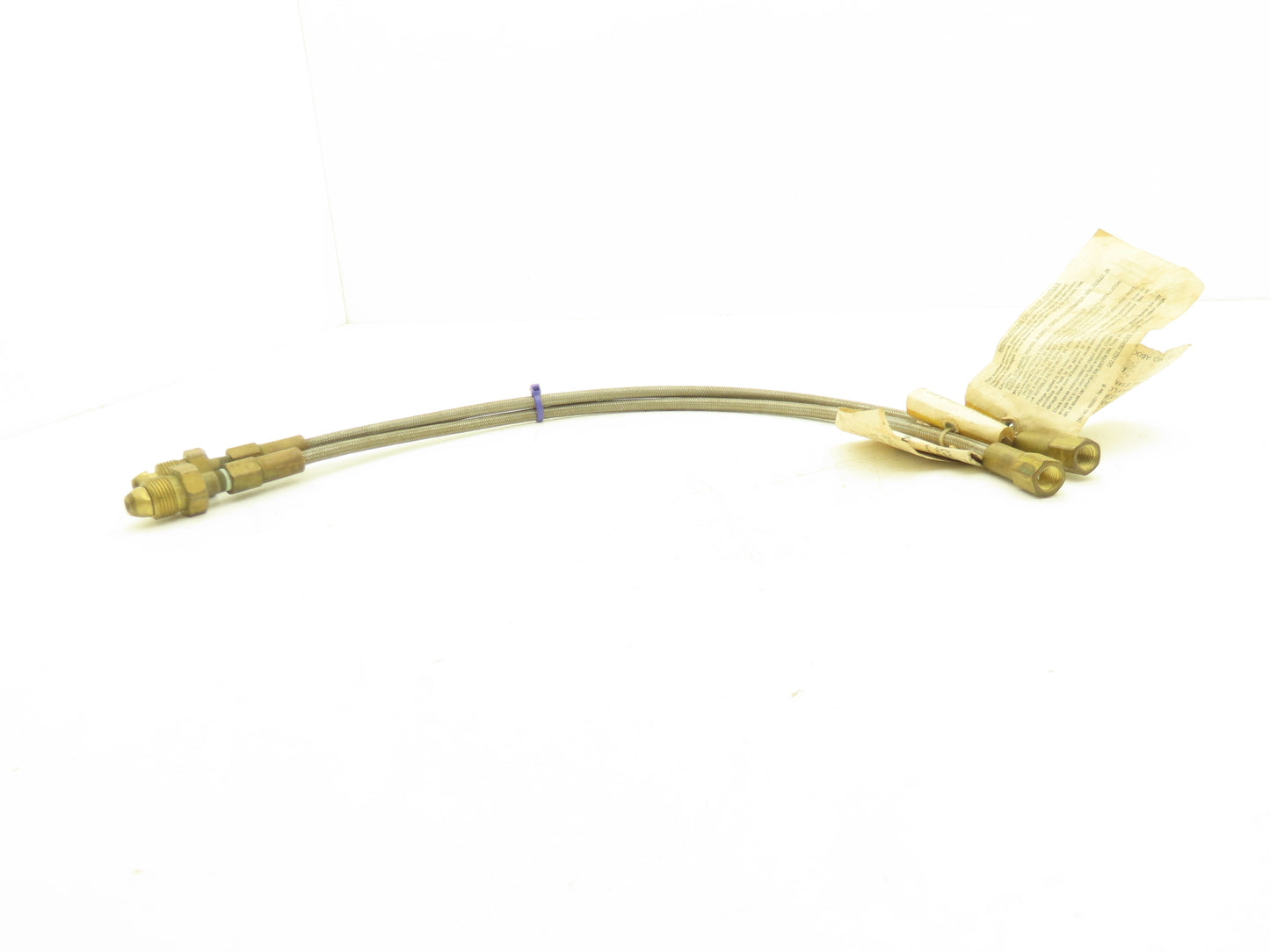 Western Enterprises A60001 High Pressure Gas Hose Stainless/Teflon 28" Lot of 2