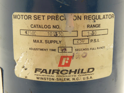 Fairchild 1210C-10133C Motorized Pneumatic Air Regulator Motor Only