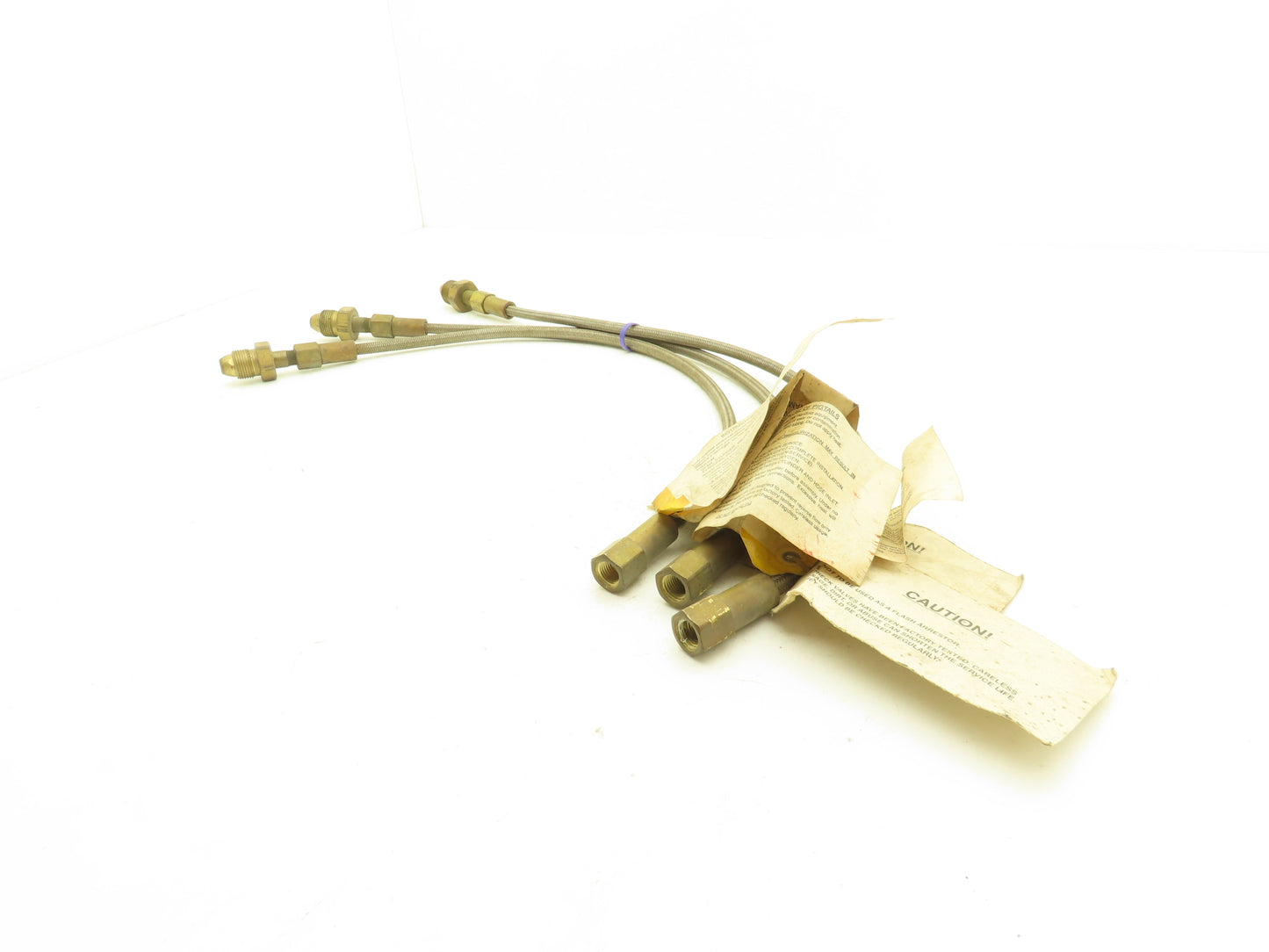 Western Enterprises A60001 High Pressure Gas Hose Stainless/Teflon 28" Lot of 3