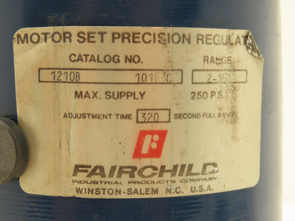 Fairchild 1210B-10163C Motorized Pneumatic Air Regulator Motor Only