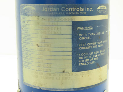 Fairchild Jordan 1210C-10133C Motorized Air Regulator Motor SM1110-14/7-16.5