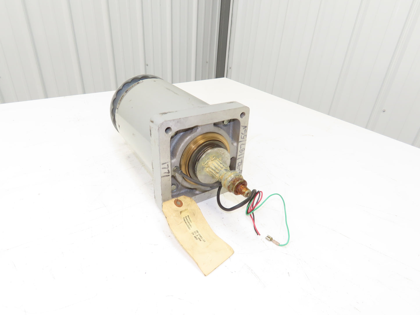 Beck 20-2201-22 Electric Valve Actuator Motor Spline Shaft