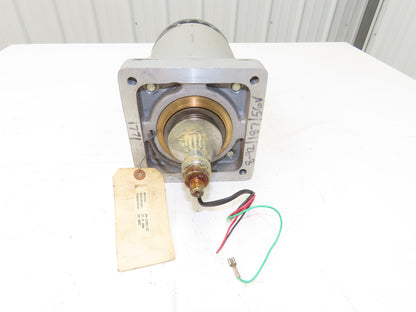 Beck 20-2201-22 Electric Valve Actuator Motor Spline Shaft