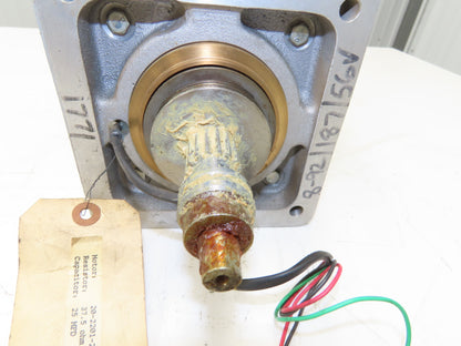 Beck 20-2201-22 Electric Valve Actuator Motor Spline Shaft