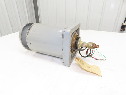 Beck 20-2201-22 Electric Valve Actuator Motor Spline Shaft