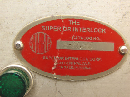Superior Interlock B-90.995 Safety Interlock Device 125VDC Activated Solenoid