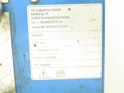 Tbi Industries Robotic Welding Torch Cleaning Station