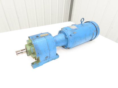 US Motors CBN2203SB3 Inline Gear Motor 31.5:1 Ratio 2Hp 55RPM 180V DC